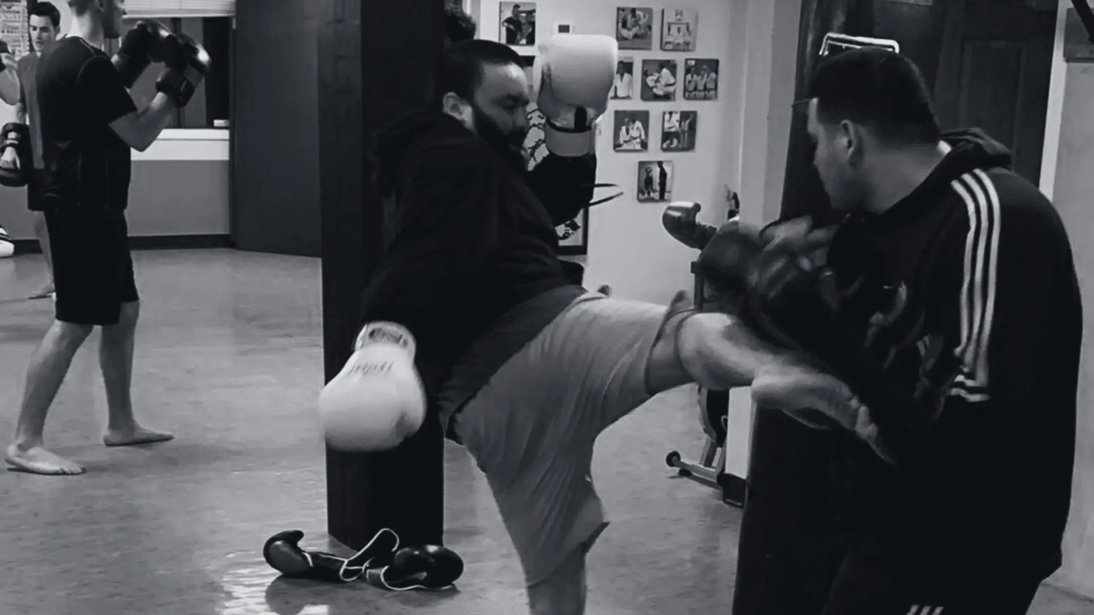 Muay Thai training at River City Warriors in Tigard, Oregon